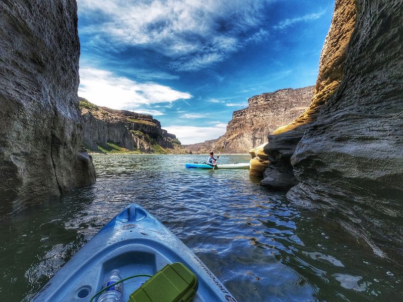 The Falls Change With The Season But The Canyon Stays Constant