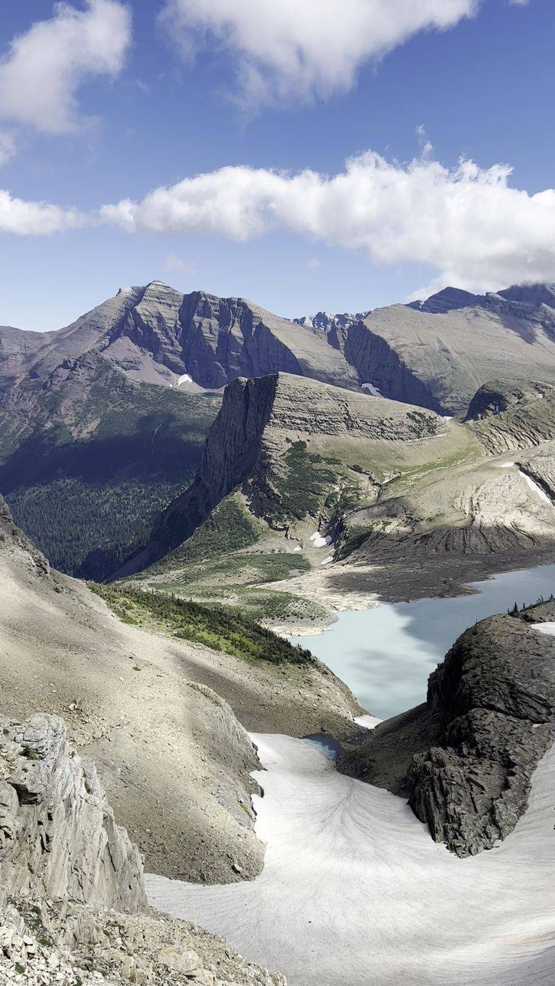 About Five Miles Lead To The Grinnell Glacier Viewpoint
