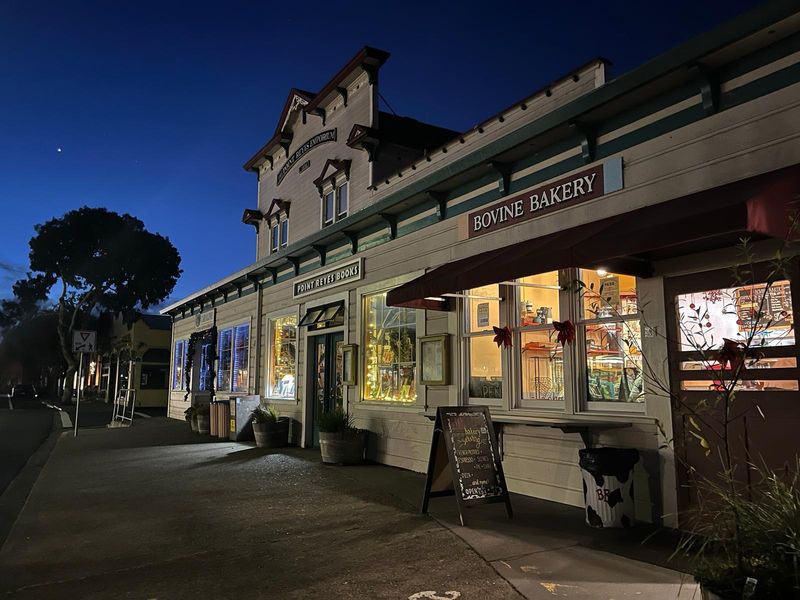Point Reyes Station as a Backdrop