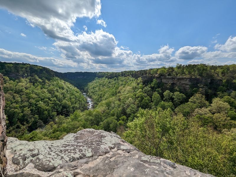 The Canyon Drops More Than 600 Feet In Places