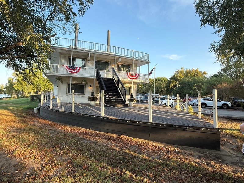 A Riverboat That Never Needed To Float