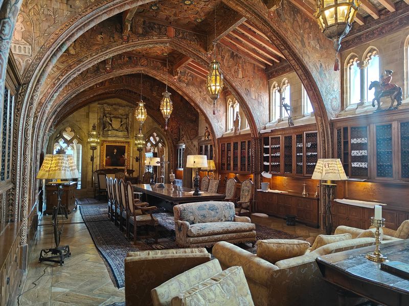 How A Newspaper Giant Dreamed Up A Castle On His Family Ranch