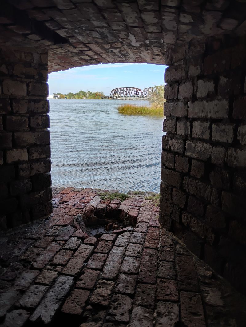 A Brick Guardian Built To Watch The Water