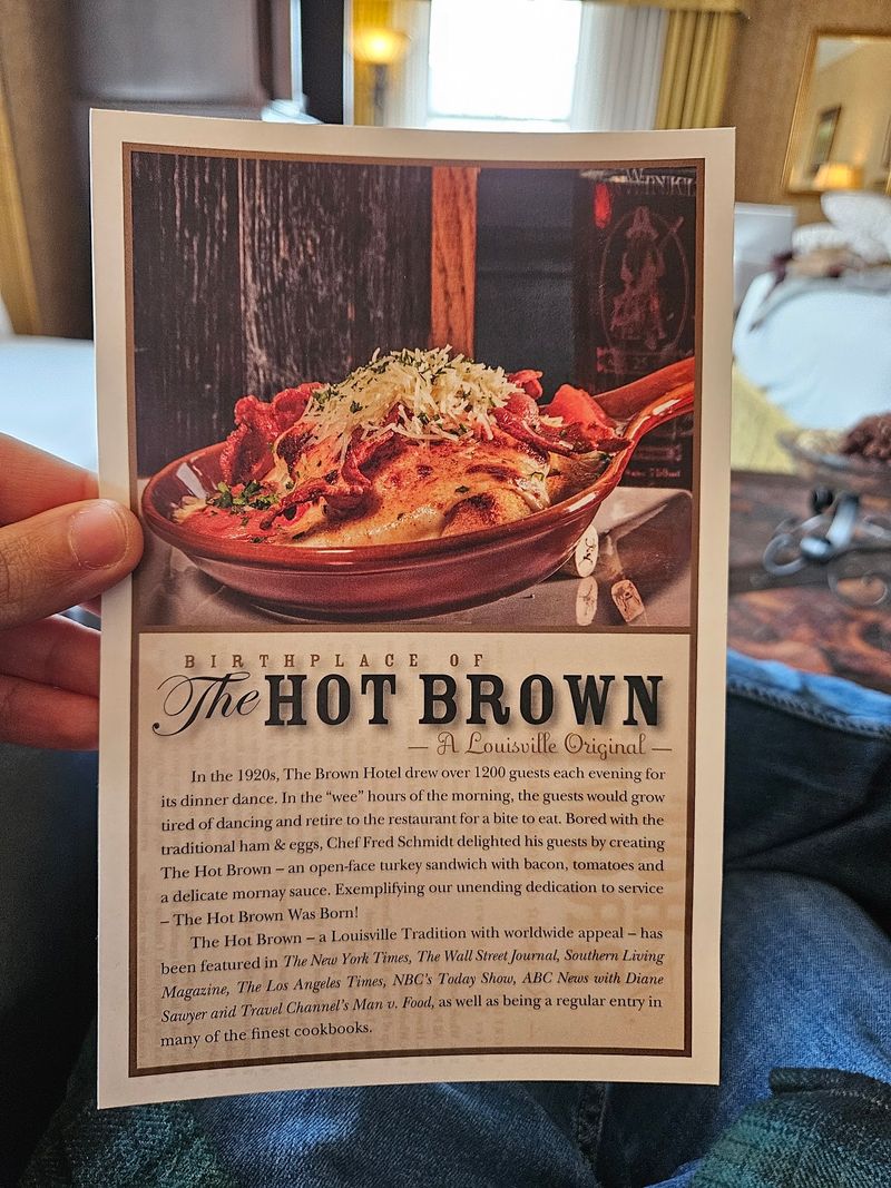 The Hot Brown Was Invented Here In 1926