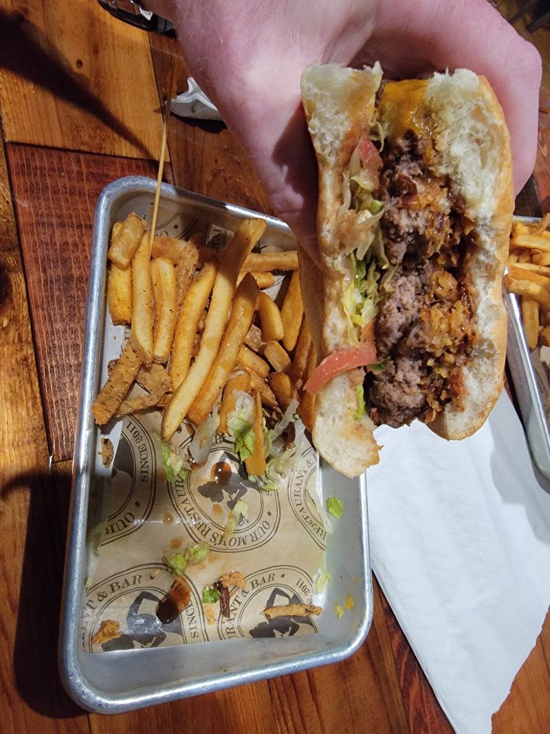 Start With The Fried Pickle Burger