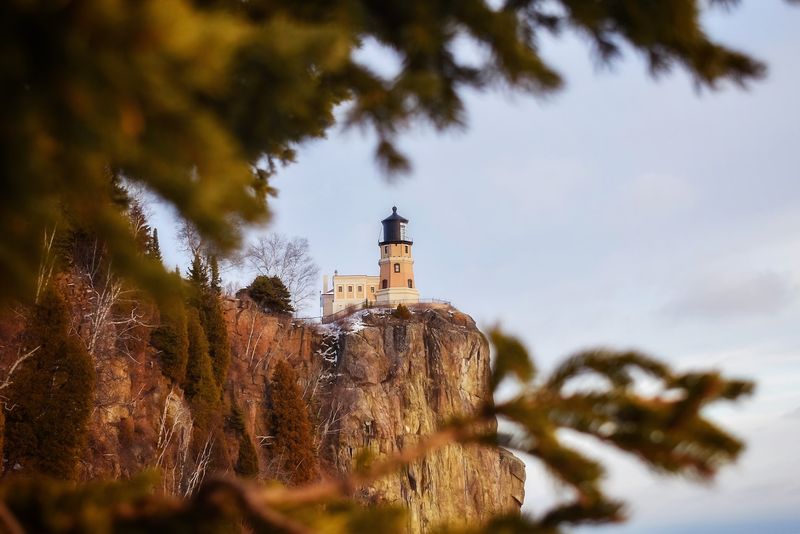 Why Fall Turns This Cliffside Light Into Minnesota Magic
