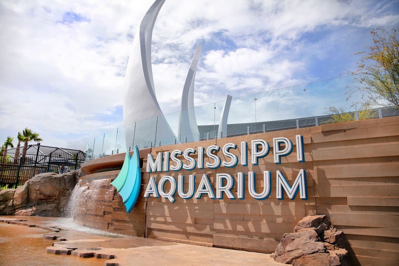 Mississippi Aquarium Sits Along The Gulfport Waterfront