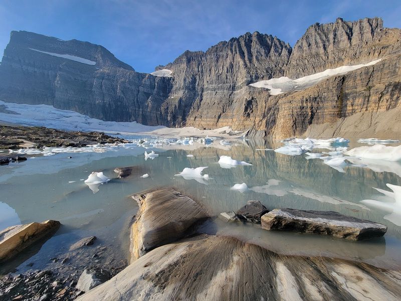 Grinnell Glacier Has Been Retreating For Generations
