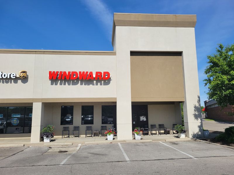 A Shopping Center Corner With A Seafood Soul