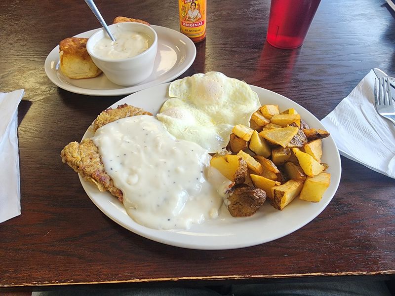 Chicken-Fried Steak Gives The Menu A Clear Center