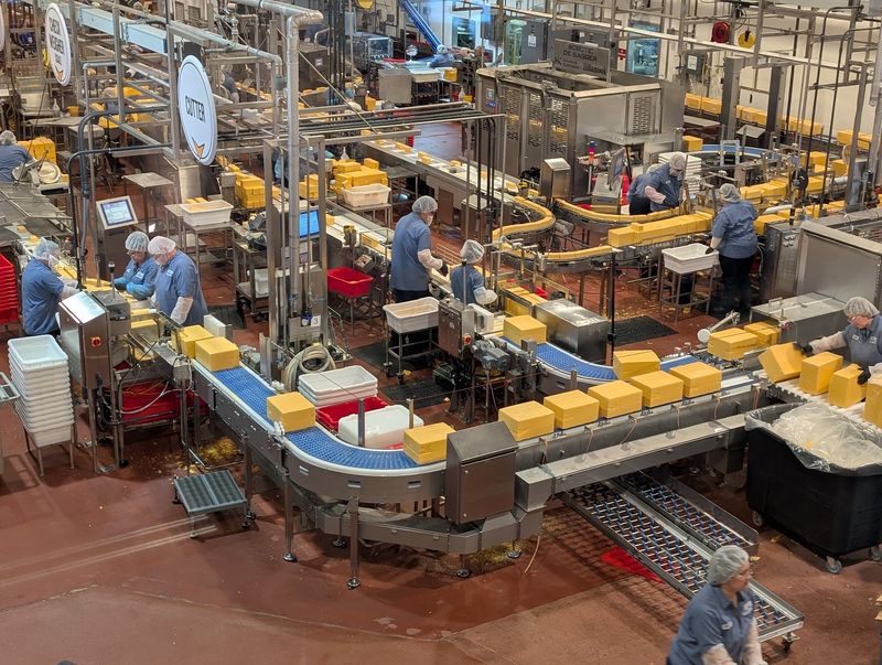 Watch Real Cheddar Get Made From A Seat Above The Action