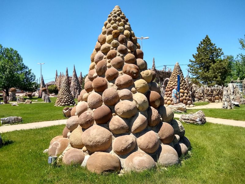 More Than One Hundred Structures Fill The Park