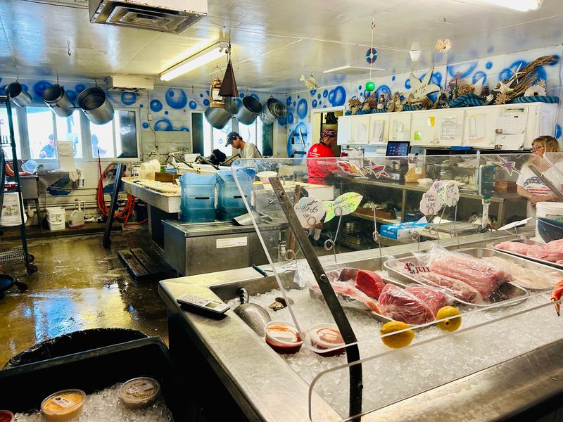 A Working Fish Market on the Cortez Waterfront