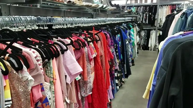Those Big-Name Labels Are Sitting Right There On Regular Racks