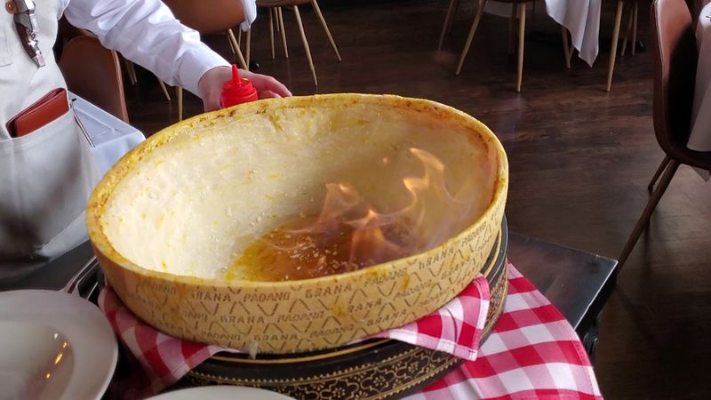 The Cheese Wheel Is On Fire, And Nobody Is Calling The Fire Department