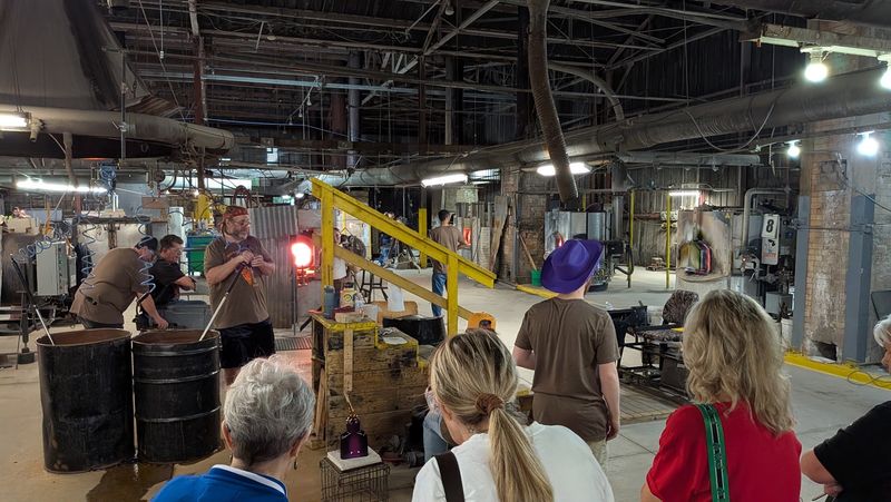 The Free Seat Above A 2,000-Degree Workshop