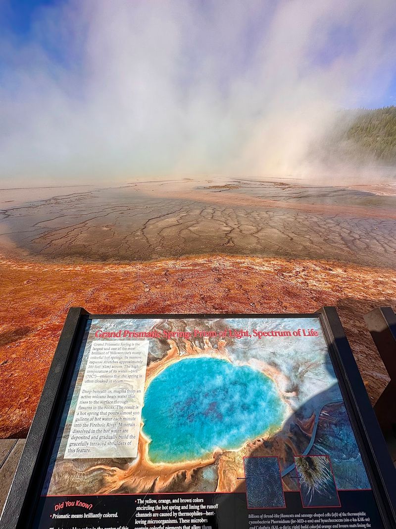 This Spring Is Yellowstone's Largest And Most Colorful Hot Spring