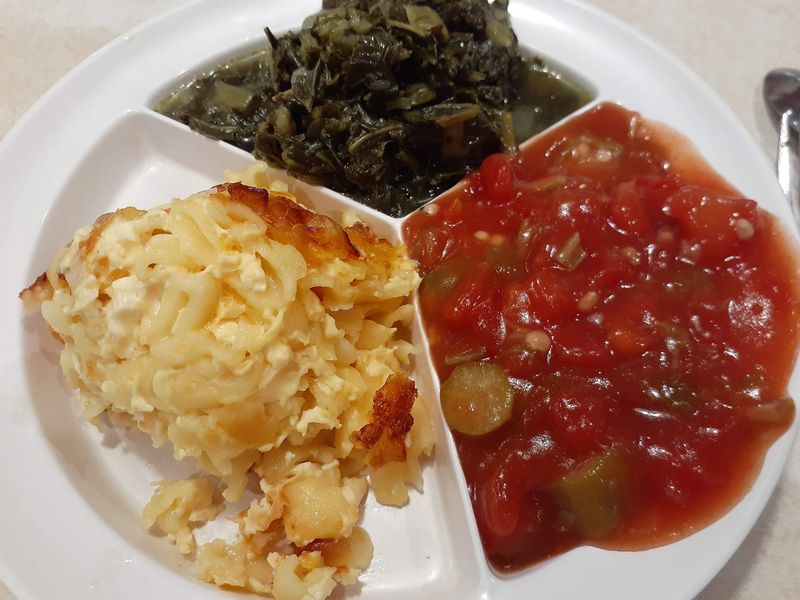 Hot Vegetable Plates Built for Southern Appetites