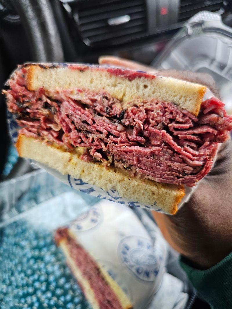 The Famous Corned Beef Sandwich