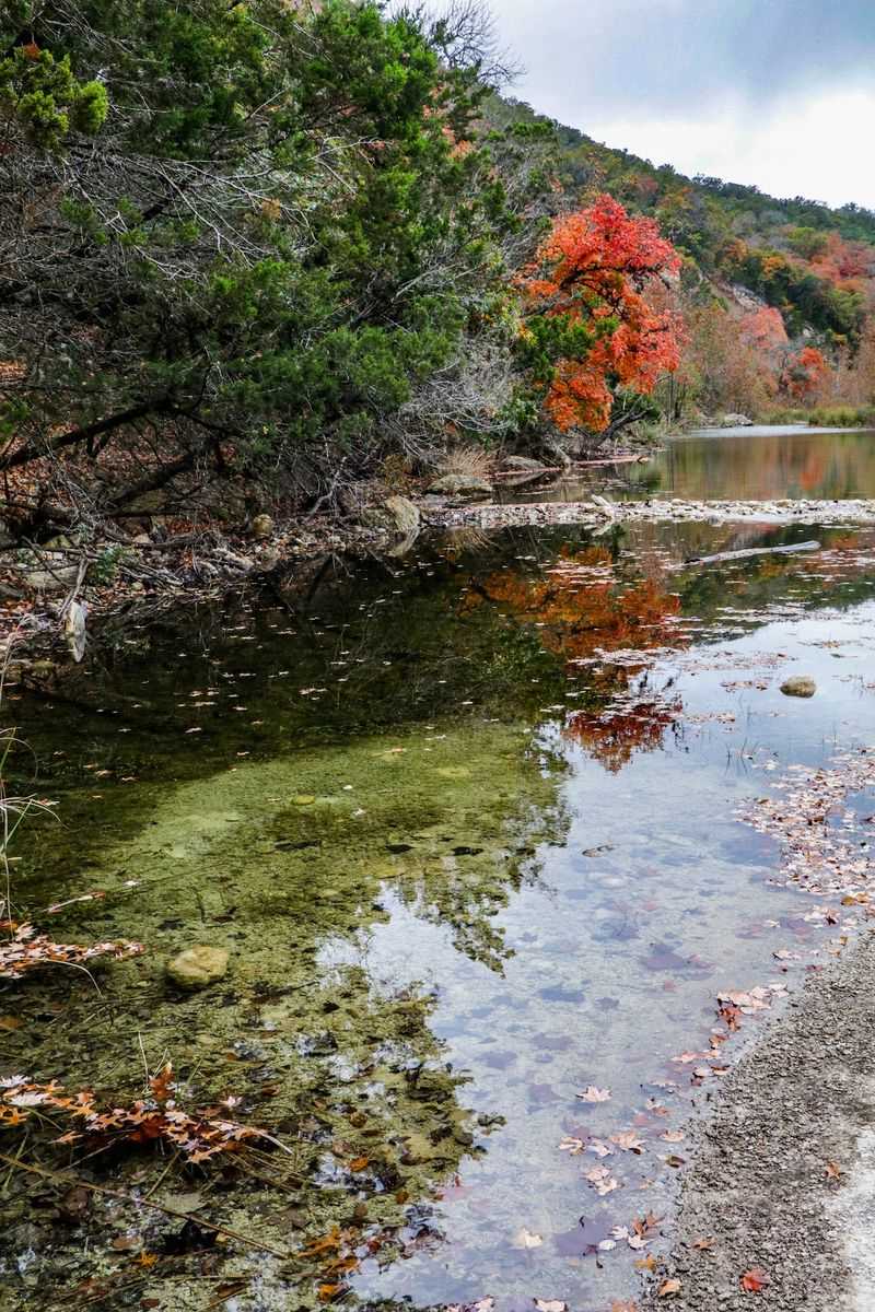 Trails That Lead Straight Into The Color