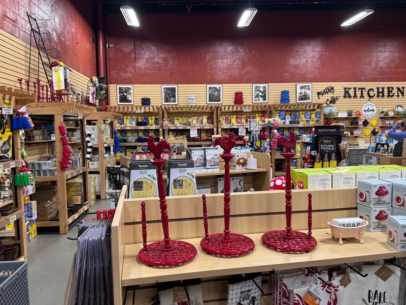 Way More Than Black Skillets On These Shelves