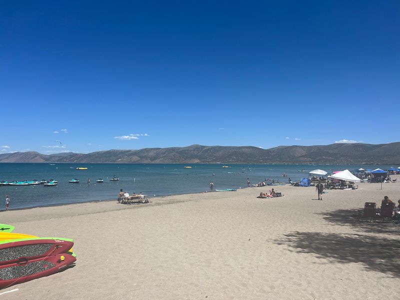 Bear Lake Sets The Scene For A Casual Lunch