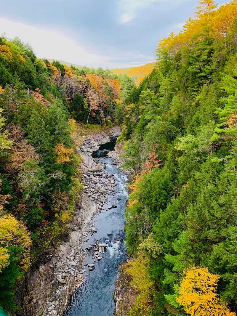 Glacial Activity Shaped The Gorge Thousands Of Years Ago