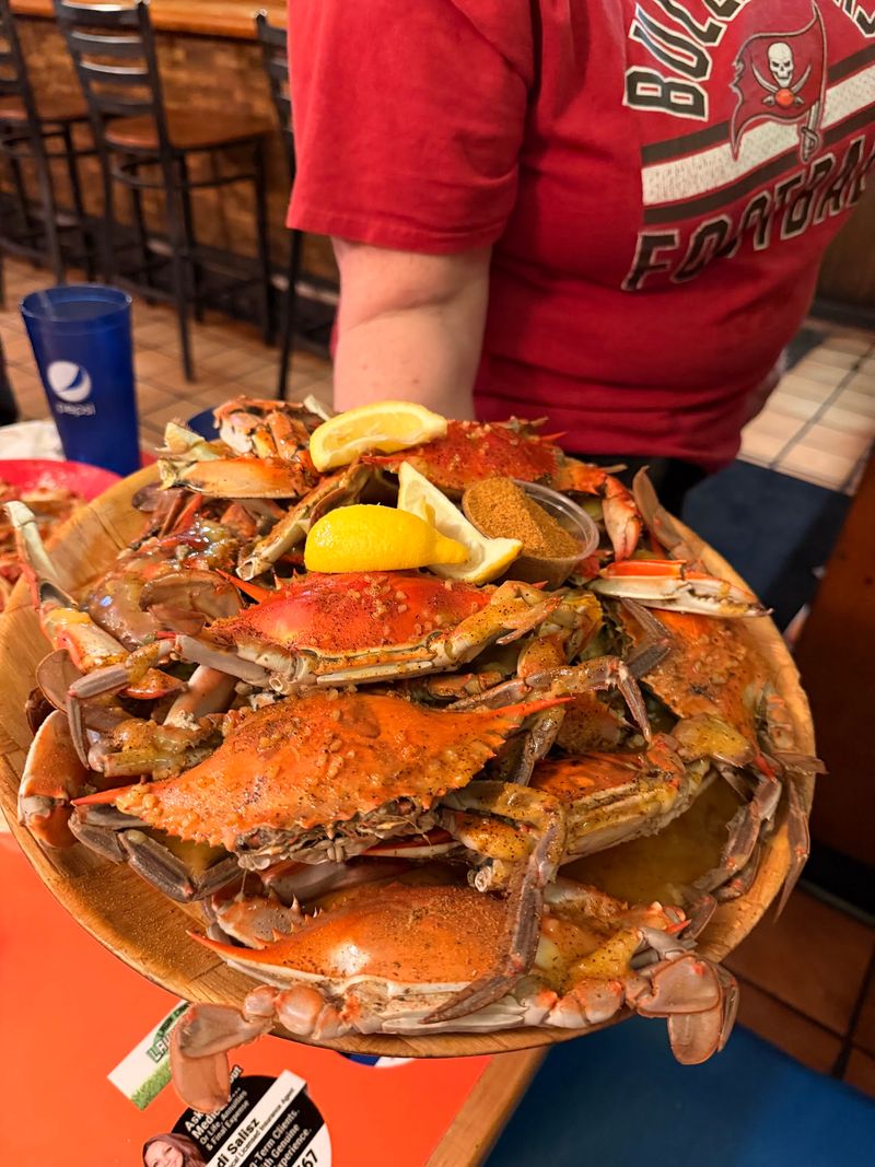 Steamed Blue Crab, Sweet and Gloriously Messy