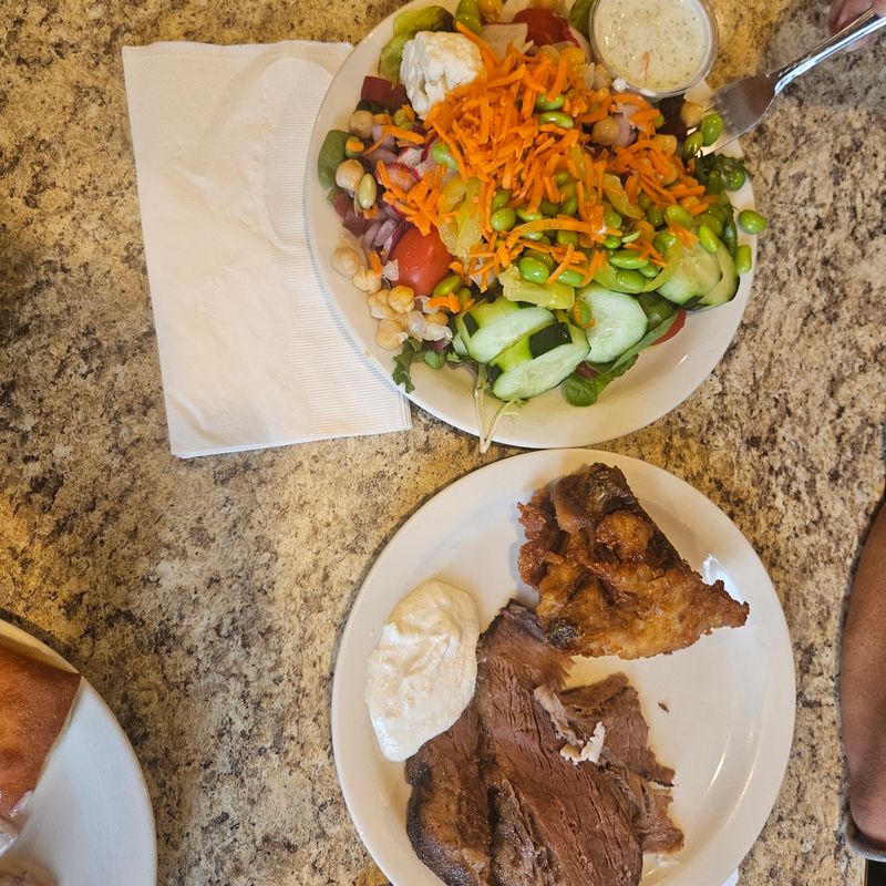 A First Plate At The Original Buffet