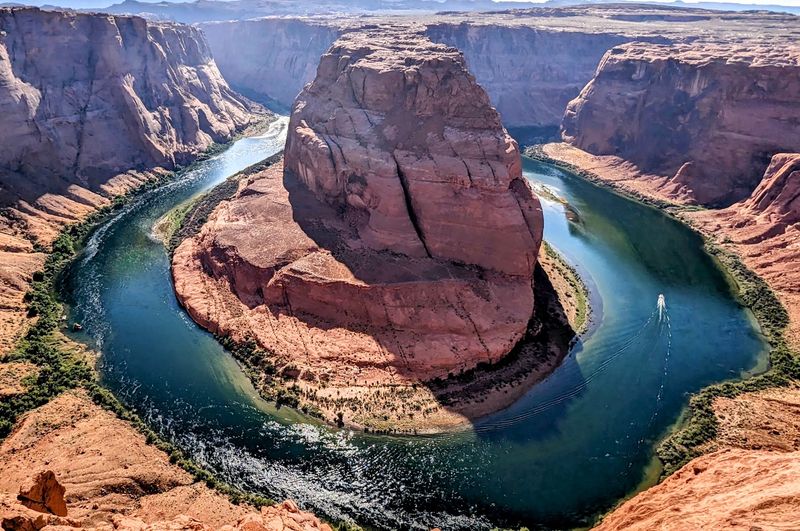 How The Colorado River Carved Such A Graceful Canyon Curve