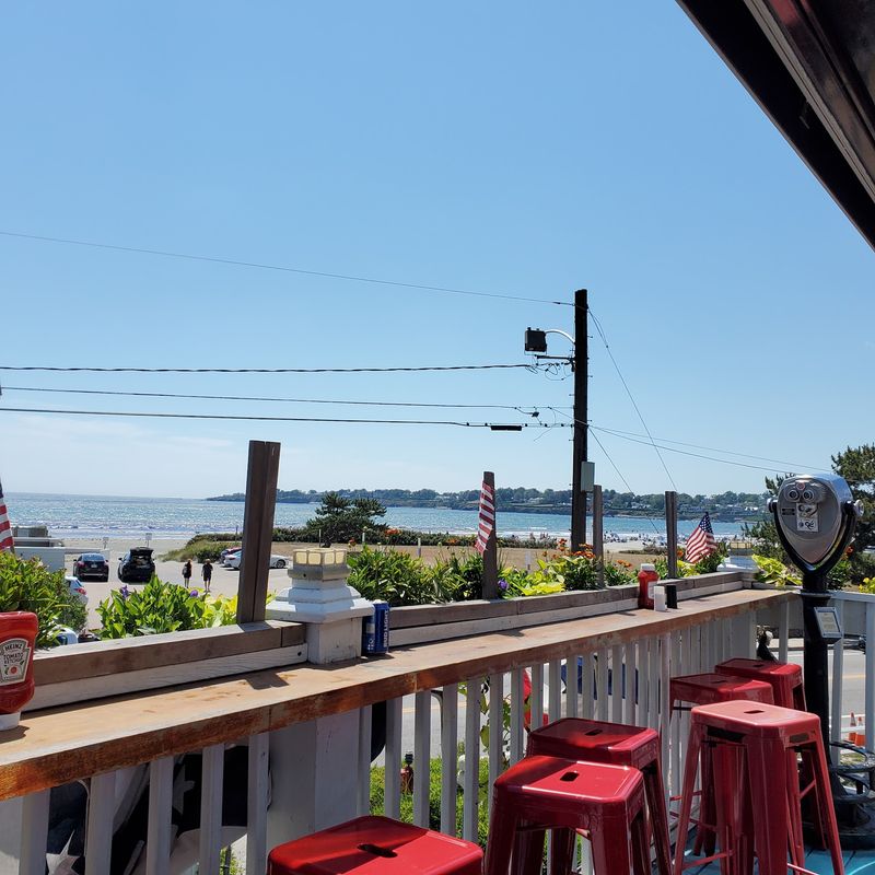 Easton Beach Sits Just Across The Way