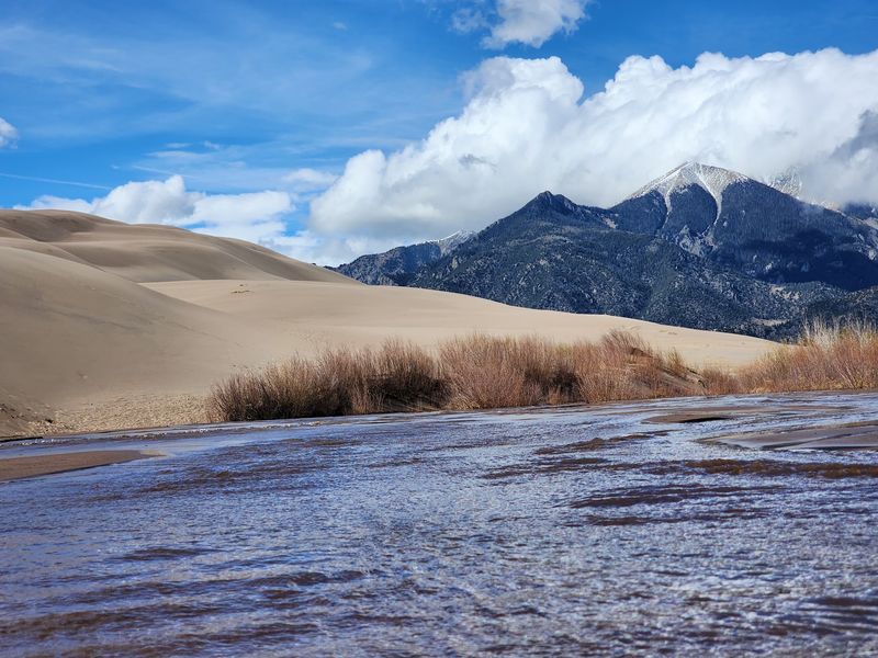 Medano Creek Changes With The Snowmelt
