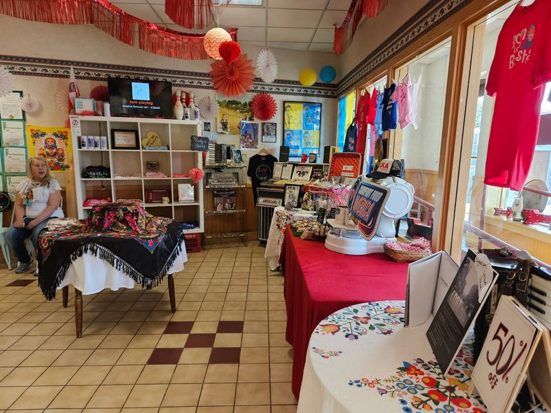 A Telephone Booth, Old Records, and Other Delightful Curiosities