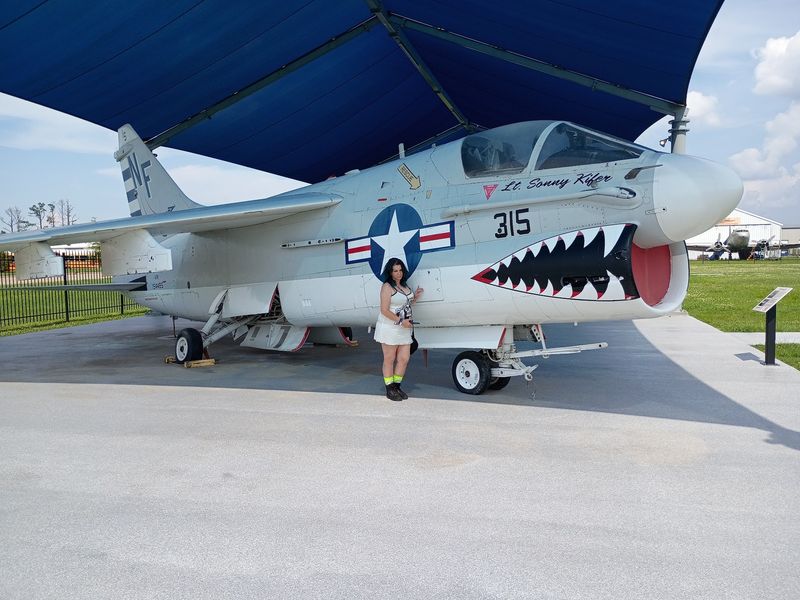 Walk Right Up To Seven Restored Military Aircraft Outside