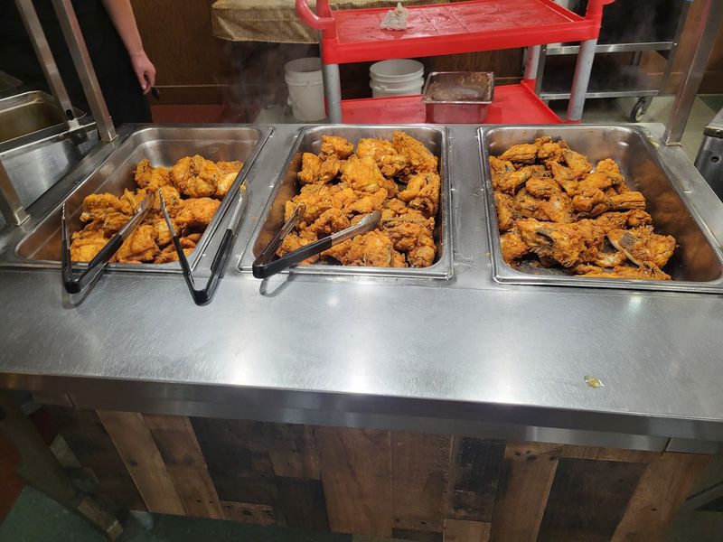 The Fried Chicken Sits At The Center Of It All, Literally