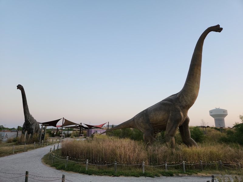The Dinosaurs Swap Daylight For A Spectral Glow