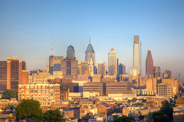 Picture of the Philadelphia Skyline. (B. Snyder via Flickr)