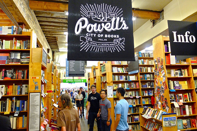Powell's City of Books. (Photo: Rick Chung via Flickr)