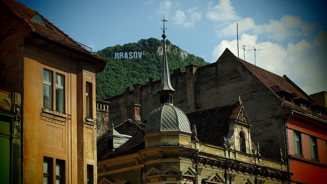 View of Brasov Sign (Photo: Stefan Jurca via Flickr)