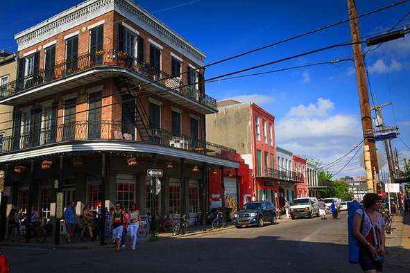 Frenchmen Street during the day (Photo: Gary J. Wood via Flickr)