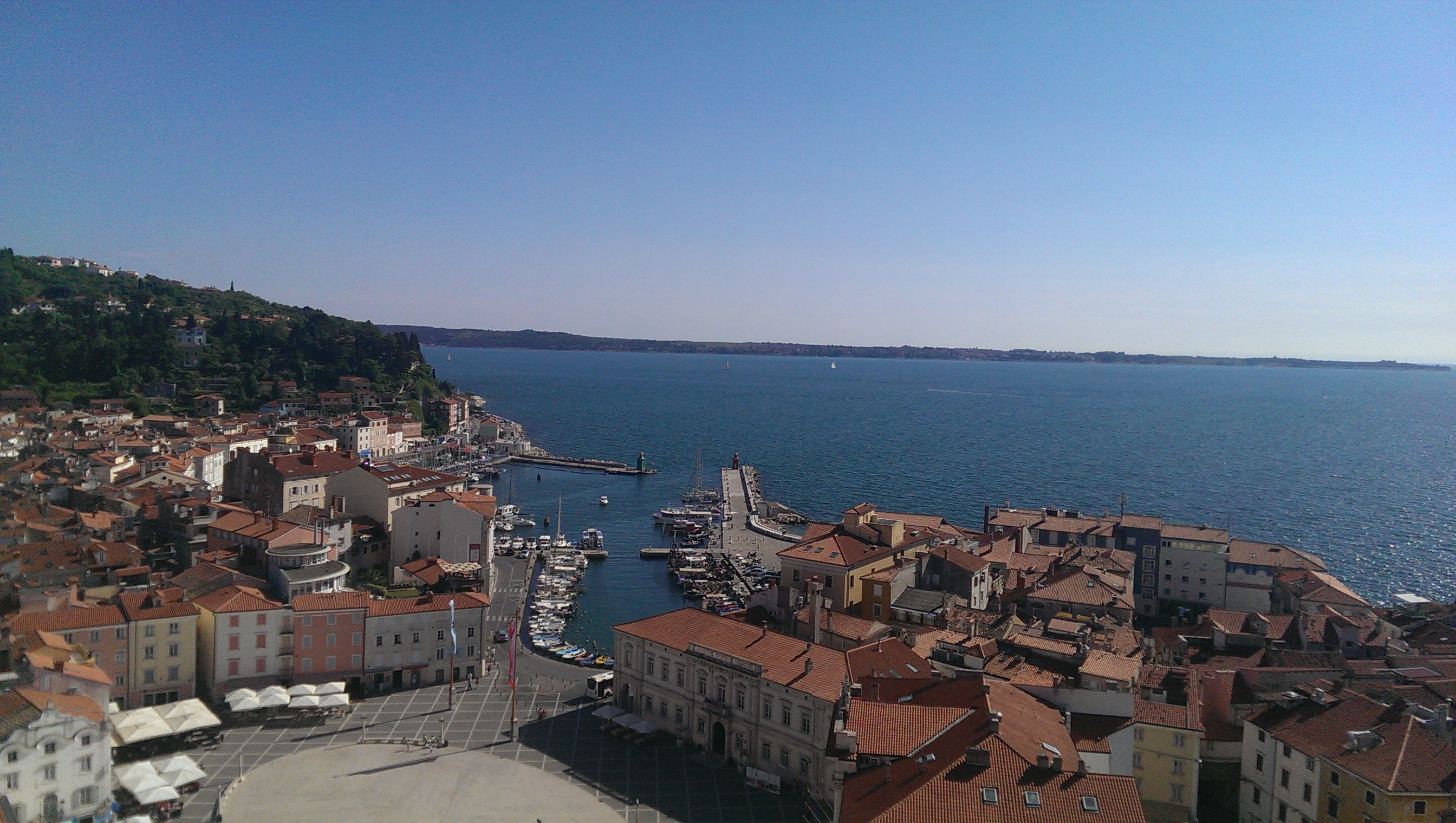 The view over Piran
