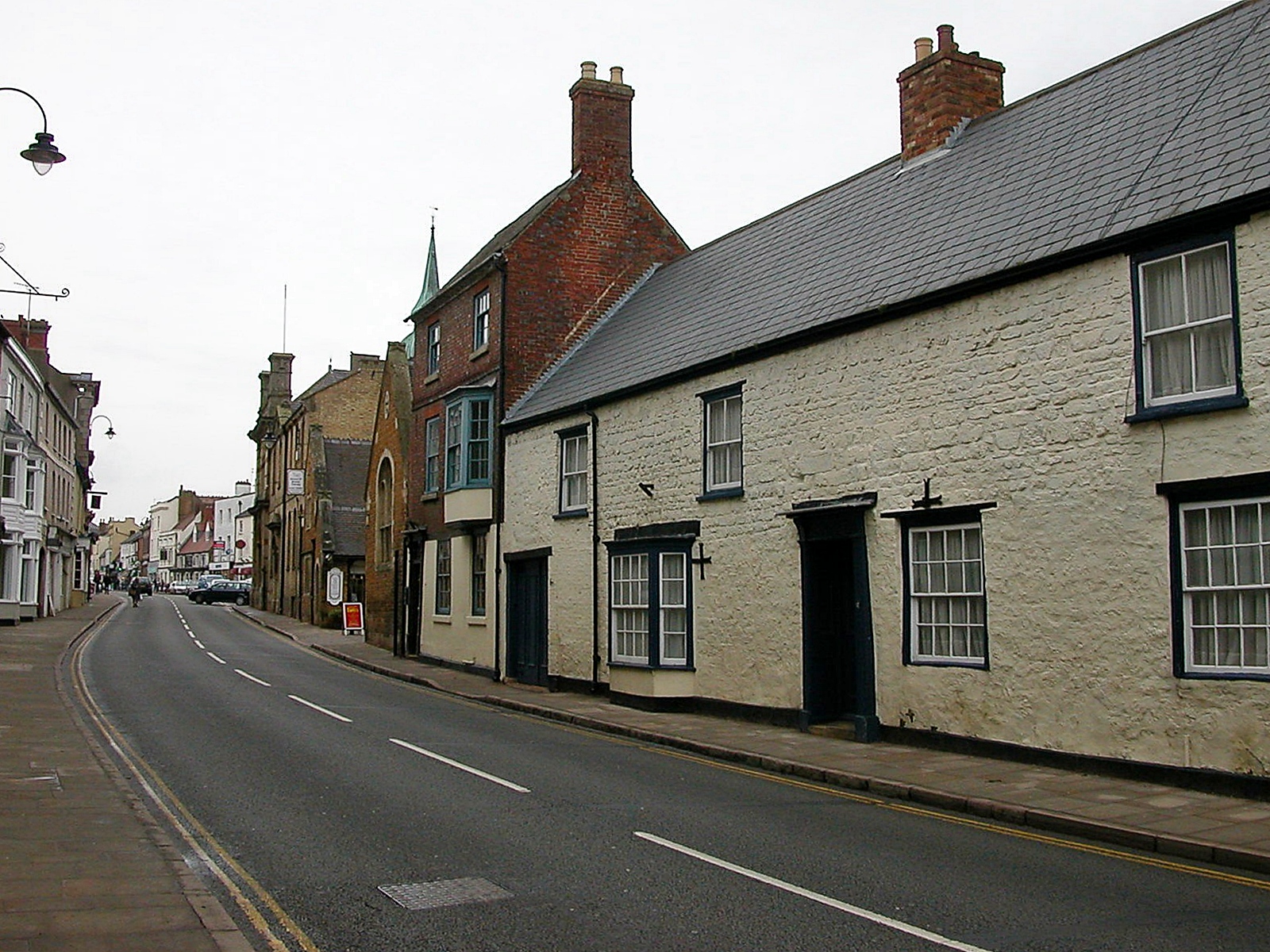 A street in Towcester town centre