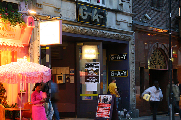 G-A-Y Bar proves popular with man and beast alike (Photo: Melanie via Flickr) 