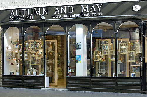 The shopfront of jewellery shop Autumn and May (Photo: Visit Greenwich via Flickr)