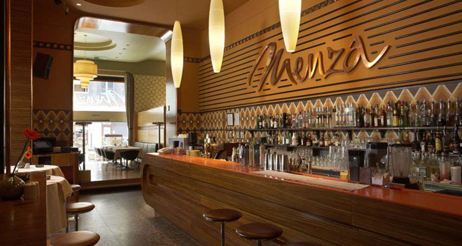 The stylish bar at Menza (Photo: via Menza) 