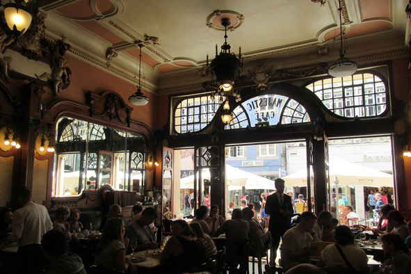 Inside Majestic Cafe (Photo: Mike Dunphy)