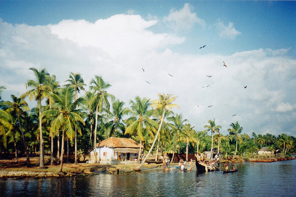 Keralan Backwaters, India (Photo: Jo Kent via Flickr)