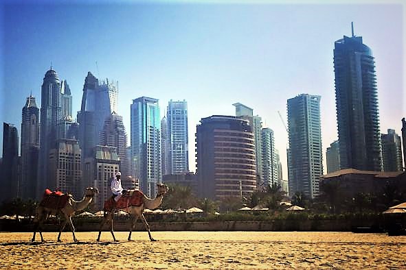 Jumeirah Beach, Dubai (Photo: Sian Marsh)