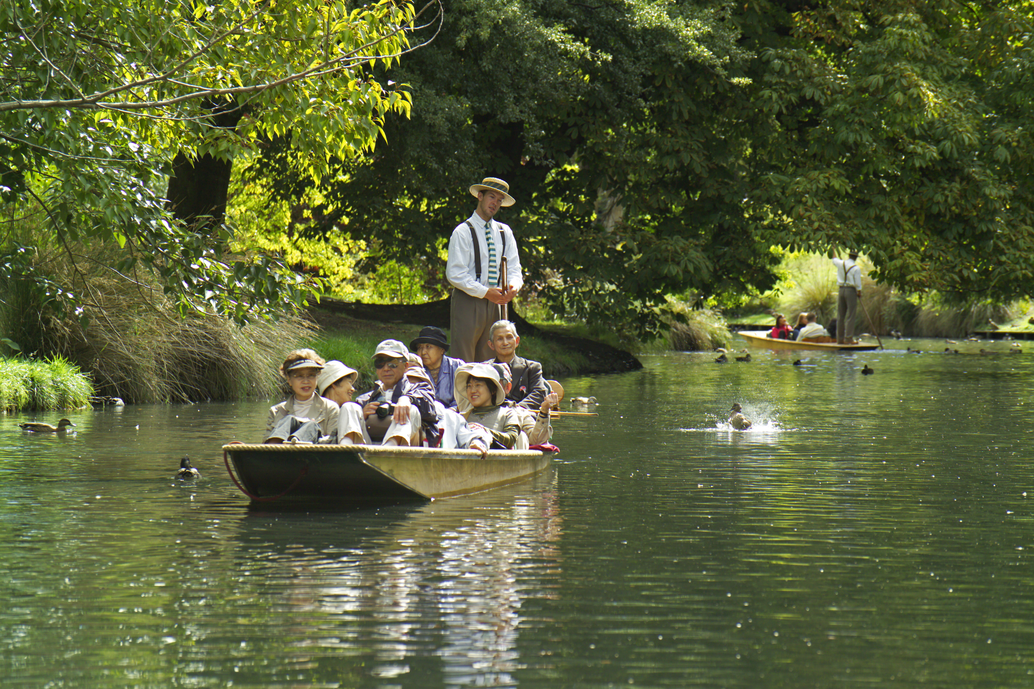 Punting on the Avon River
