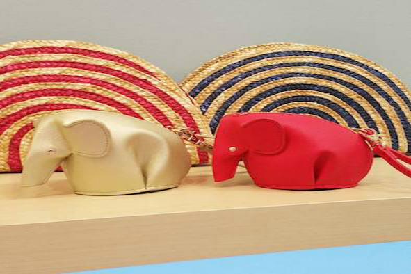 Elephant coin purses are among the retro-style accessories at Audrey K (Photo: Audrey K)